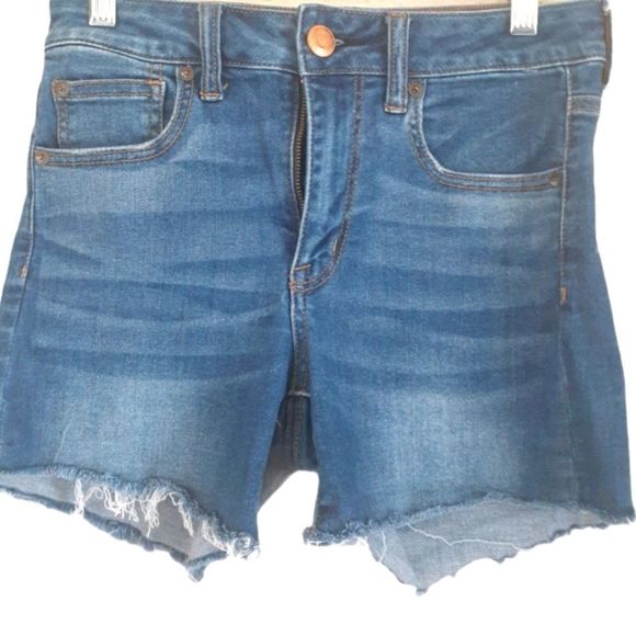 AMERICAN Eagle Hi Rise Shortie sz 6 - Picture 1 of 6